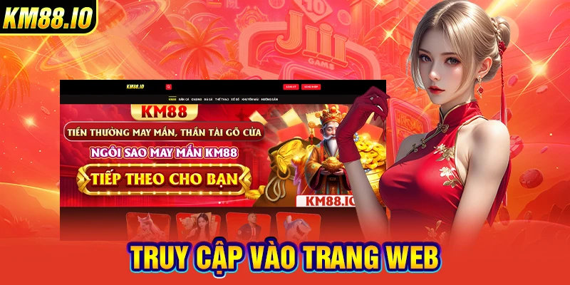 Truy cập vào trang web