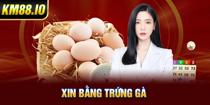 Xin bằng trứng gà