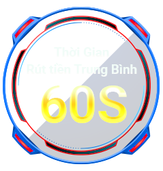 thời gian rút tiền trung bình 60s